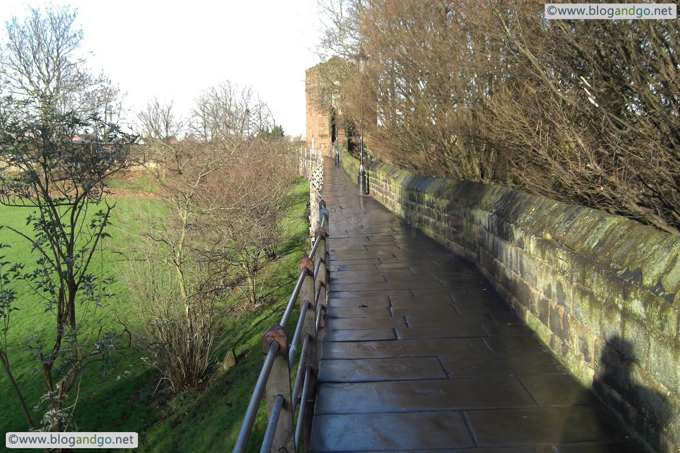 Chester - King Charles Tower and Chester Walls